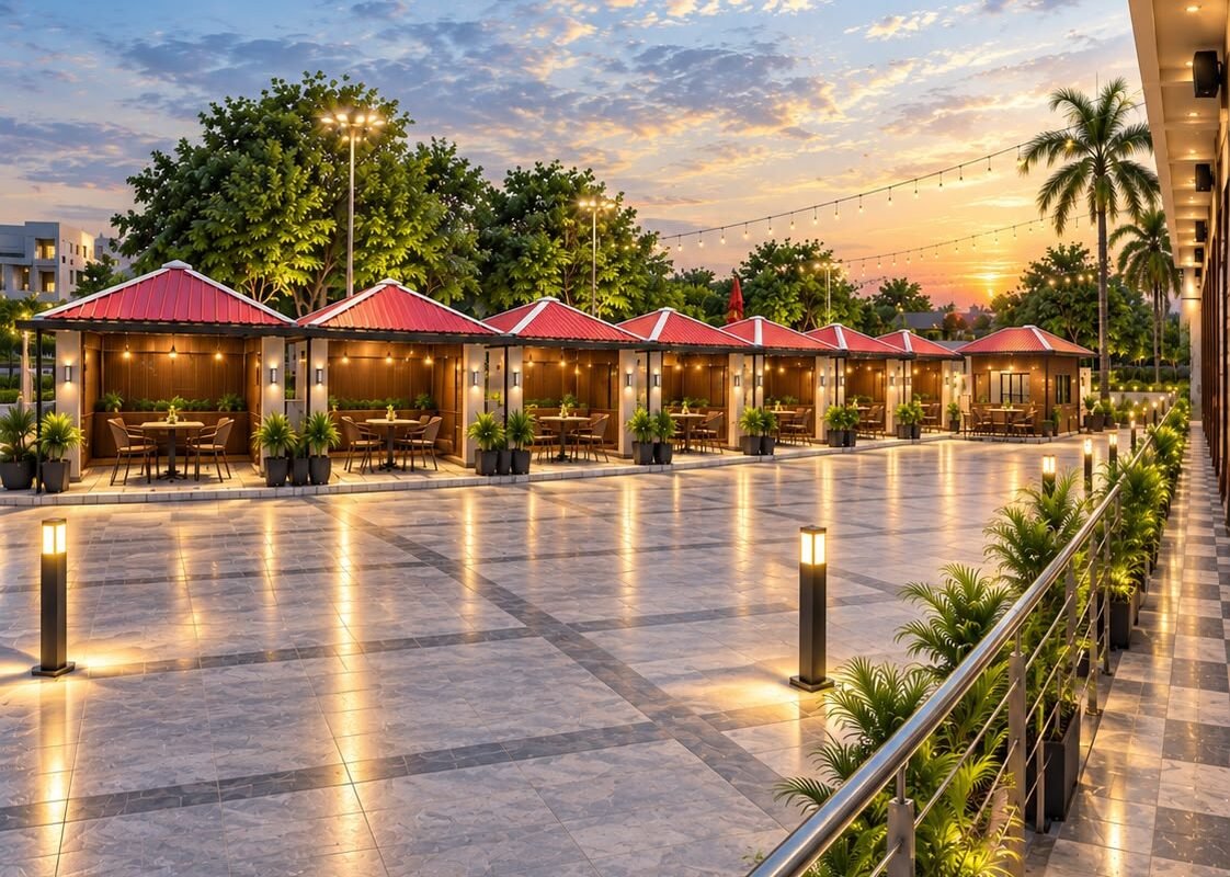 food plaza hut